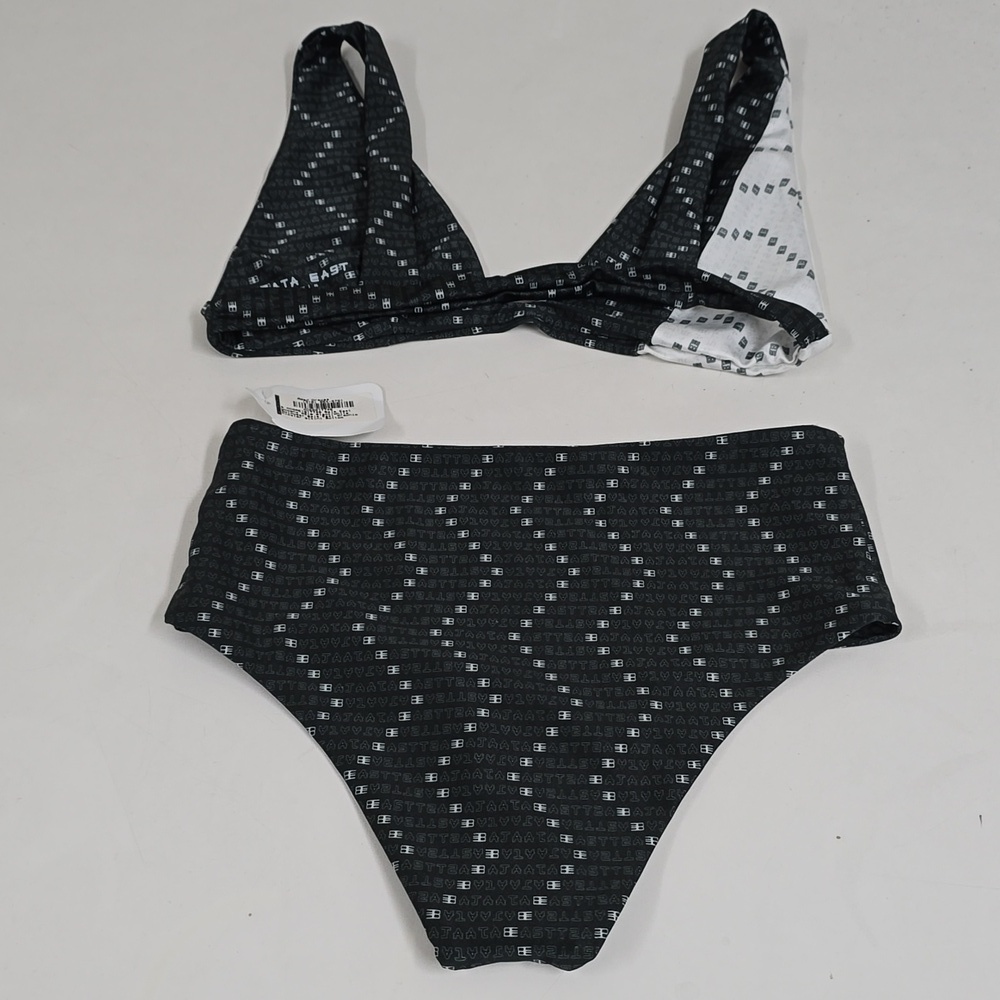 Baja East Grapic Hipster 2 Piece Swimwear - Picture 5 of 8
